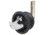 Perko Flush Mount Latch - Straight Cam Bar - 2.5" Hole - Black 55840