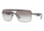 Persol PO2363S Sunglasses 922/32-5914 - Black / Silver Frame, Crystal Gray Gradient Lenses