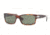 Persol PO2803S Sunglasses 24/31-5816 - Havana Frame, Crystal Green Lenses