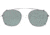 Persol PO3007C Eyewear Accessories 935/71-5019 - Matte Anthracite Frame, Green Lenses