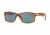 Persol PO3154S Sunglasses 105256-58 - Light Havana Frame, Azure Gradient Blue Lenses