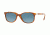 Persol PO3183S Sunglasses 1052Q8-52 - Light Havana Frame, Azure Gradient Blue Lenses