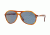 Persol PO3194S Sunglasses 105256-59 - Light Havana Frame, Light Blue Lenses