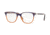 Persol PO3203V Eyeglass Frames 1066-51 - Stripped Blue Gradient Orange Frame