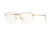 Persol PO7007V Eyeglass Frames 1069-49 - Matte Gold/Gold Frame