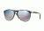 Persol PO9649S Sunglasses 1062O4-55 - Spotted Blue Dark Grey Frame, Grey Mirror Blue Lenses
