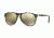 Persol PO9649S Sunglasses 1063O3-55 - Spotted Grey Black Frame, Light Brown Mirror Gold Lenses