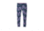 Smartwool PhD Printed Tight-Women's, Dark Blue Steel, Extra Small, SW014083292-XS