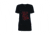 Pipe Hitters Union Womens Large PHU Cross My Heart Short Sleeve Shirt, Black, Large, PHUPT215WB-L