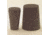 Plasticoid Black Rubber Stoppers, Solid 1--M290