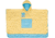 Poler Poncho, Powder Blue Daisy, One Size, 212ACU5601-PBlDaisy-O/S