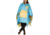 Poler Poncho, Powder Blue Daisy, One Size, 212ACU5601-PBlDaisy-O/S
