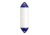 Polyform U.S. F-02 Twin Eye Fender 7.5" x 26" - White 79743