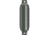 Polyform U.S. G-1 Twin Eye Fender 3.5in x 12.8in - Graphite, G-1-GRAPHITE