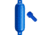 Polyform U.S. G-3 Twin Eye Fender 5.5in x 19in - Blue w/Adapter, G-3-BLUE