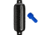 Polyform U.S. G-4 Twin Eye Fender 6.5in x 22in - Black w/Adapter, G-4-BLACK
