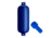 Polyform U.S. G-6 Twin Eye Fender 11in x 30in - Cobalt Blue w/Adapter, G-6-COBALT BLUE