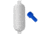 Polyform U.S. G-6 Twin Eye Fender 11in x 30in - White w/Adapter, G-6-WHITE