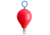 Polyform U.S. Mooring Buoy w/Iron 13.5" Diameter - Red 36839