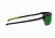 Popticals PopArt Sunglasses, Black Matte Frame, Gray/Green Mirror Lens, Polarized, 010030-BMEN