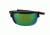Popticals PopArt Sunglasses, Black Matte Frame, Gray/Green Mirror Lens, Polarized, 010030-BMEN