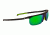 Popticals PopArt Sunglasses, Black Matte Frame, Gray/Green Mirror Lens, Polarized, 010030-BMEN