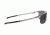 Popticals PopArt Sunglasses, Smoke/Clear Crystal Gloss Frame, Gray Lens, Polarized, 030030-SFGP
