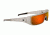 Popticals PopGear Sunglasses, Crystal Matte Frame, Gray/Orange Mirror Lens, 010050-XYOO