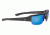 Popticals PopGun Sunglasses, Black Matte Frame, Gray/Blue Mirror Lens, Polarized, 010010-BMUN