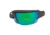 Popticals PopGun Sunglasses, Black Matte Frame, Gray/Green Mirror Lens, Polarized, 010010-BMEN