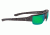 Popticals PopGun Sunglasses, Black Matte Frame, Gray/Green Mirror Lens, Polarized, 010010-BMEN