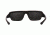 Popticals PopGun Sunglasses, Black Matte Frame, Gray Lens, 010010-BMGS