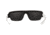 Popticals PopGun Sunglasses, Black/White Matte Frame, Gray Lens, Polarized, 010010-WMGP
