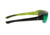 Popticals PopGun Sunglasses, Blk Over Green Crystal Gloss Frame, Gray/Green Mirror Lens, Polarized, 040010-GLEN