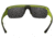 Popticals PopGun Sunglasses, Blk Over Green Crystal Gloss Frame, Gray Lens, Polarized, 040010-GLGP