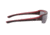 Popticals PopGun Sunglasses, Red/Black Crystal Matte Frame, Gray Lens, Polarized, 030010-REGP