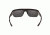 Popticals PopGun Sunglasses, Smoke/Clear Crystal Matte Frame, Gray Lens, Polarized, 030010-SEGP