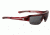 Popticals PopGun Sunglasses, Wine Crystal Gloss Frame, Gray Lens, Polarized, 020010-WXGP