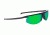 Popticals PopStar Sunglasses, Black Matte Frame, Gray/Green Mirror Lens, Polarized, 010040-BMEN