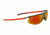 Popticals PopStar Sunglasses, Grey/Orange Matte Frame, Gray/Orange Mirror Lens, Polarized, 010040-OMGP