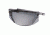 Popticals PopStar Sunglasses, Smoke/Clear Crystal Gloss Frame, Gray/Silver Mirror Lens, Polarized, 030040-SFLN