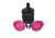 Powerflare PF-200 Softpack,  4 Safety Lights,Infrared LED,Black Bag,4 Batteries, Hot Pink Shell SP4BK-I-HP