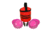 Powerflare PF-200 Softpack,  4 Safety Lights,Infrared LED,Red Bag,4 Batteries, Hot Pink Shell SP4R-I-HP
