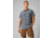 prAna Lost Sol Short Sleeve Shirts - Mens, Nautical Heather, Extra Large, 1972351-400-SL-XL