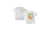 Short Sleeve Primos Logo T-Shirt, White, Medium