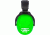 Pro Ears ReVo 26 Passive Hearing Protection Earmuffs, Neon Green PE-26-U-Y-003