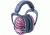 Pro-Ears Ultra Sleek Headset, Pink Zebra PE-US-PZ