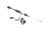 ProFISHiency 6ft3in Grey/White Spinning Combo, Multicolor, PRO63SPINGW-ROW