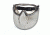 Capstone Goggles w/Clear Shield, Clear Anti-Fog Dual Lens