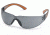 Pyramex Cortez Safety Glasses - Gray Lens, Orange Temples Frame SO3620S